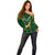 South Africa Rugby Off Shoulder Sweater 2023 Go Champions World Cup Springboks - Wonder Print Shop