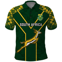 South Africa Rugby Polo Shirt 2023 Go Springboks World Cup - Wonder Print Shop