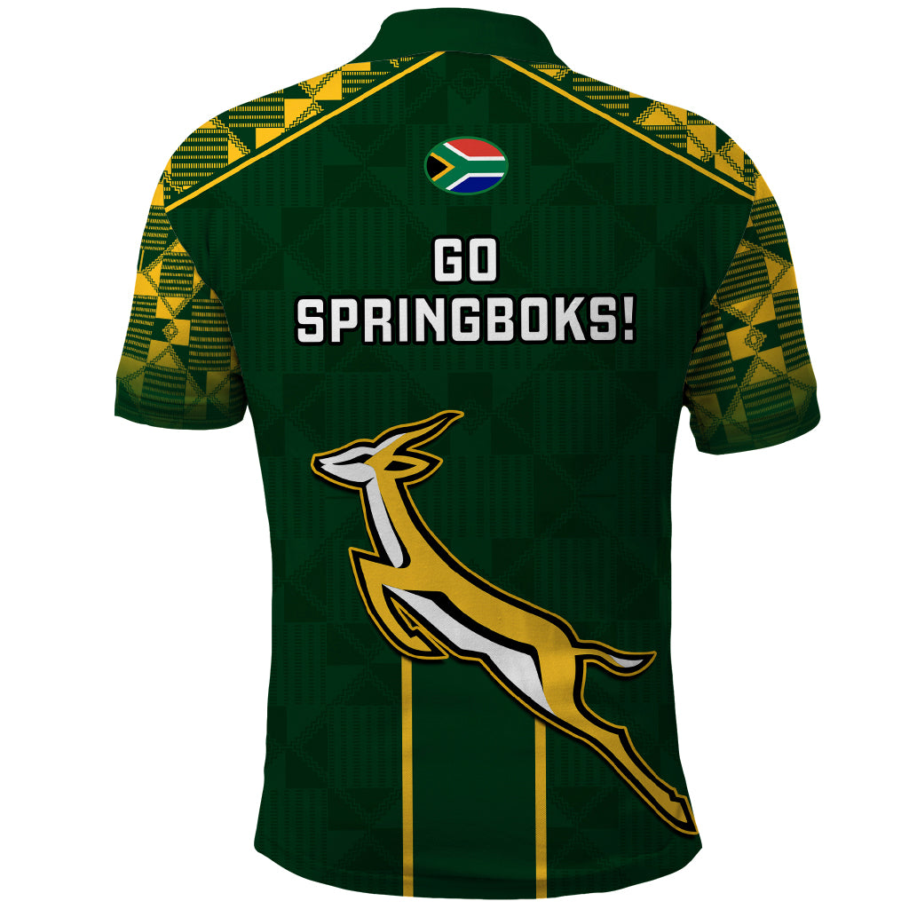 South Africa Rugby Polo Shirt 2023 Go Springboks World Cup - Wonder Print Shop