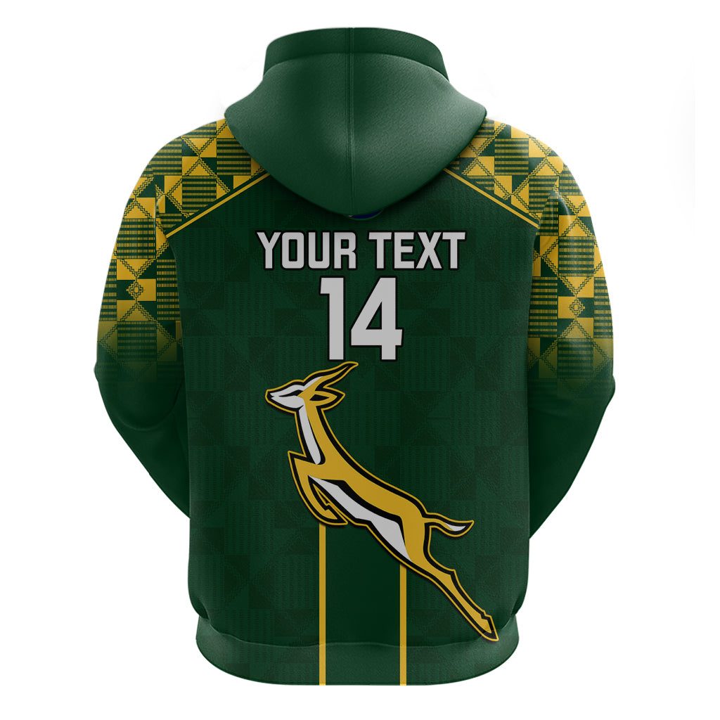 Custom South Africa Rugby Hoodie 2023 Go Springboks World Cup - Wonder Print Shop
