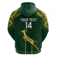 Custom South Africa Rugby Hoodie 2023 Go Springboks World Cup - Wonder Print Shop