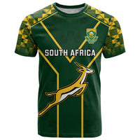 Custom South Africa Rugby T Shirt 2023 Go Springboks World Cup - Wonder Print Shop
