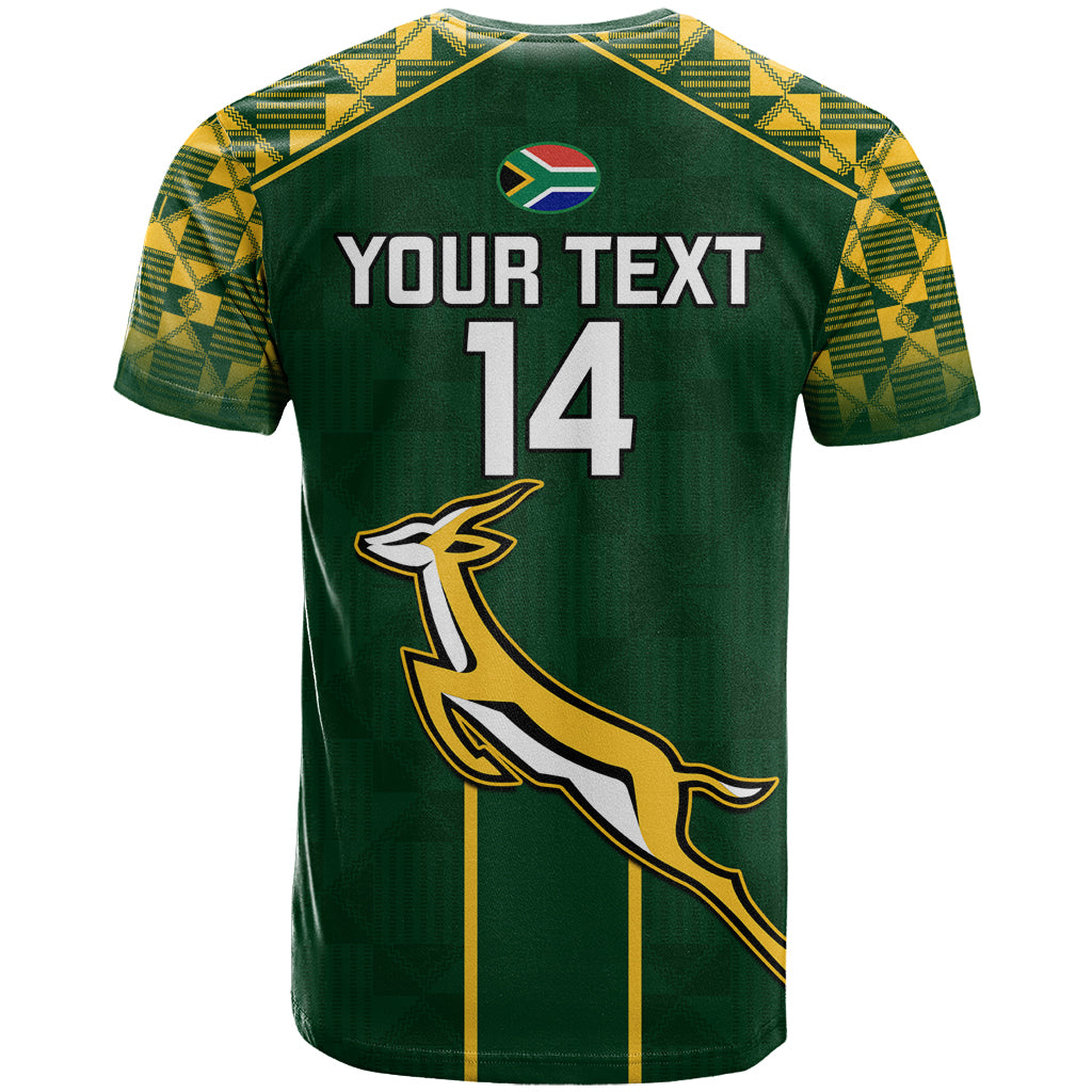 Custom South Africa Rugby T Shirt 2023 Go Springboks World Cup - Wonder Print Shop