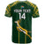 Custom South Africa Rugby T Shirt 2023 Go Springboks World Cup LT14