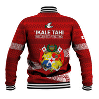 Tonga Rugby Baseball Jacket 2023 Ikale Tahi Tongan Ngatu Pattern - Wonder Print Shop