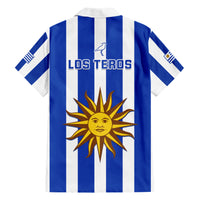 Uruguay Rugby Hawaiian Shirt Go Los Teros Flag Style - Wonder Print Shop