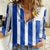 Uruguay Rugby Women Casual Shirt Go Los Teros Flag Style - Wonder Print Shop