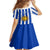 Custom Uruguay Rugby Family Matching Off Shoulder Maxi Dress and Hawaiian Shirt Go Los Teros Flag Style - Wonder Print Shop
