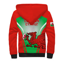 Wales Rugby Sherpa Hoodie 2023 Come On Cymru Champions World Cup - Wonder Print Shop