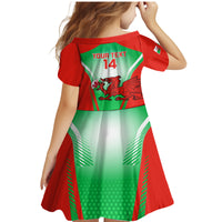 Custom Wales Rugby Family Matching Mermaid Dress and Hawaiian Shirt 2023 Come On Cymru Champions World Cup - Wonder Print Shop