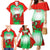 Custom Wales Rugby Family Matching Mermaid Dress and Hawaiian Shirt 2023 Come On Cymru Champions World Cup - Wonder Print Shop