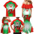 Custom Wales Rugby Family Matching Mermaid Dress and Hawaiian Shirt 2023 Come On Cymru Champions World Cup - Wonder Print Shop