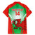 Custom Wales Rugby Family Matching Mermaid Dress and Hawaiian Shirt 2023 Come On Cymru Champions World Cup - Wonder Print Shop