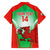 Custom Wales Rugby Family Matching Off Shoulder Maxi Dress and Hawaiian Shirt 2023 Come On Cymru Champions World Cup - Wonder Print Shop