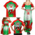 Custom Wales Rugby Family Matching Summer Maxi Dress and Hawaiian Shirt 2023 Come On Cymru Champions World Cup - Wonder Print Shop