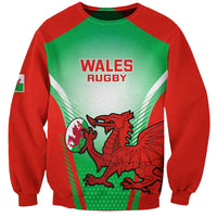 Custom Wales Rugby Sweatshirt 2023 Come On Cymru Champions World Cup - Wonder Print Shop
