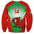 Custom Wales Rugby Sweatshirt 2023 Come On Cymru Champions World Cup - Wonder Print Shop