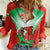 Wales Rugby Women Casual Shirt 2023 Come On Cymru World Cup - Wonder Print Shop