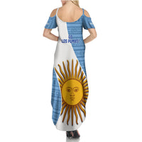 Argentina Rugby Summer Maxi Dress 2023 Go Champions Los Pumas World Cup - Wonder Print Shop