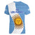 Argentina Rugby Women V Neck T Shirt 2023 Go Champions Los Pumas World Cup - Wonder Print Shop