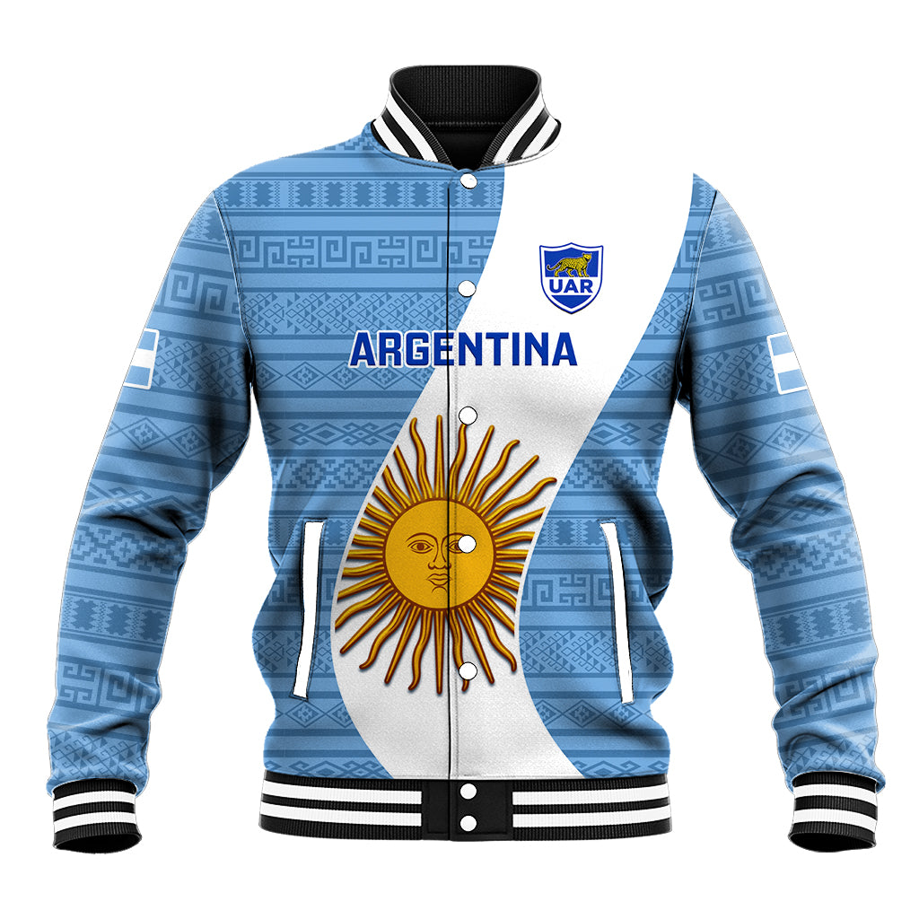 Custom Argentina Rugby Baseball Jacket 2023 Go Champions Los Pumas World Cup - Wonder Print Shop