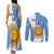 Custom Argentina Rugby Couples Matching Tank Maxi Dress and Long Sleeve Button Shirts 2023 Go Champions Los Pumas World Cup - Wonder Print Shop