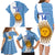 Custom Argentina Rugby Family Matching Long Sleeve Bodycon Dress and Hawaiian Shirt 2023 Go Champions Los Pumas World Cup - Wonder Print Shop
