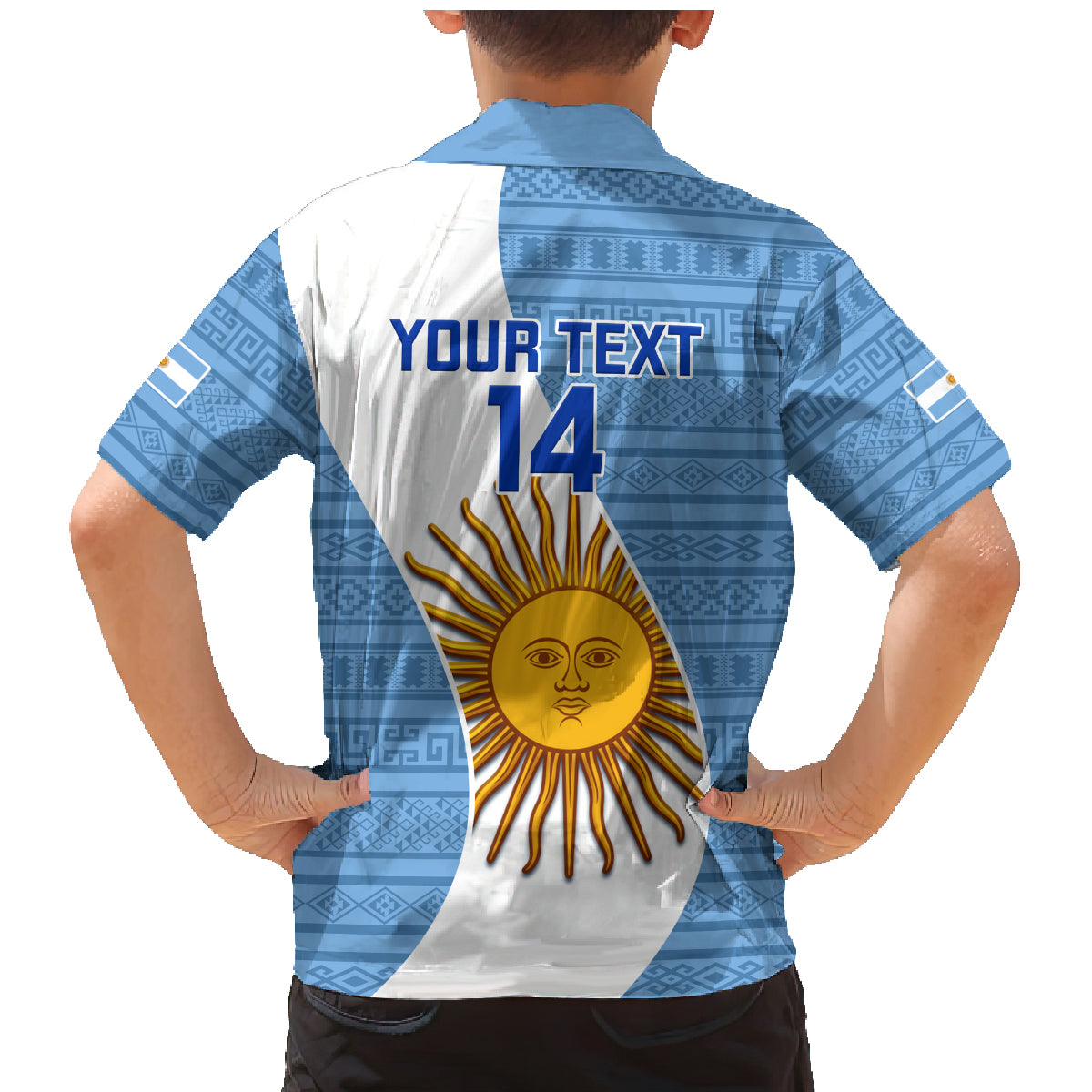Custom Argentina Rugby Family Matching Mermaid Dress and Hawaiian Shirt 2023 Go Champions Los Pumas World Cup - Wonder Print Shop