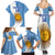 Custom Argentina Rugby Family Matching Summer Maxi Dress and Hawaiian Shirt 2023 Go Champions Los Pumas World Cup - Wonder Print Shop