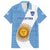 Custom Argentina Rugby Family Matching Tank Maxi Dress and Hawaiian Shirt 2023 Go Champions Los Pumas World Cup - Wonder Print Shop