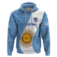 Custom Argentina Rugby Hoodie 2023 Go Champions Los Pumas World Cup - Wonder Print Shop