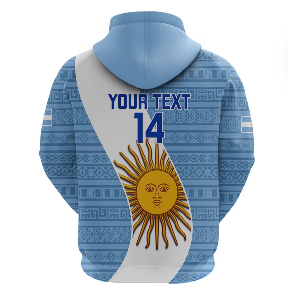Custom Argentina Rugby Hoodie 2023 Go Champions Los Pumas World Cup - Wonder Print Shop