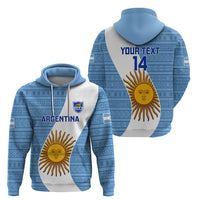 Custom Argentina Rugby Hoodie 2023 Go Champions Los Pumas World Cup - Wonder Print Shop