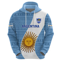 Custom Argentina Rugby Hoodie 2023 Go Champions Los Pumas World Cup - Wonder Print Shop