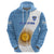 Custom Argentina Rugby Hoodie 2023 Go Champions Los Pumas World Cup - Wonder Print Shop