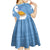 Custom Argentina Rugby Kid Short Sleeve Dress 2023 Go Champions Los Pumas World Cup - Wonder Print Shop