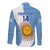 Custom Argentina Rugby Long Sleeve Button Shirt 2023 Go Champions Los Pumas World Cup - Wonder Print Shop