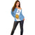 Custom Argentina Rugby Off Shoulder Sweater 2023 Go Champions Los Pumas World Cup - Wonder Print Shop
