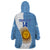Custom Argentina Rugby Wearable Blanket Hoodie 2023 Go Champions Los Pumas World Cup - Wonder Print Shop