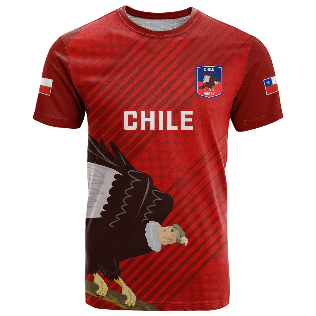 Chile Rugby T Shirt 2023 Los Condores Grunge Style - Wonder Print Shop