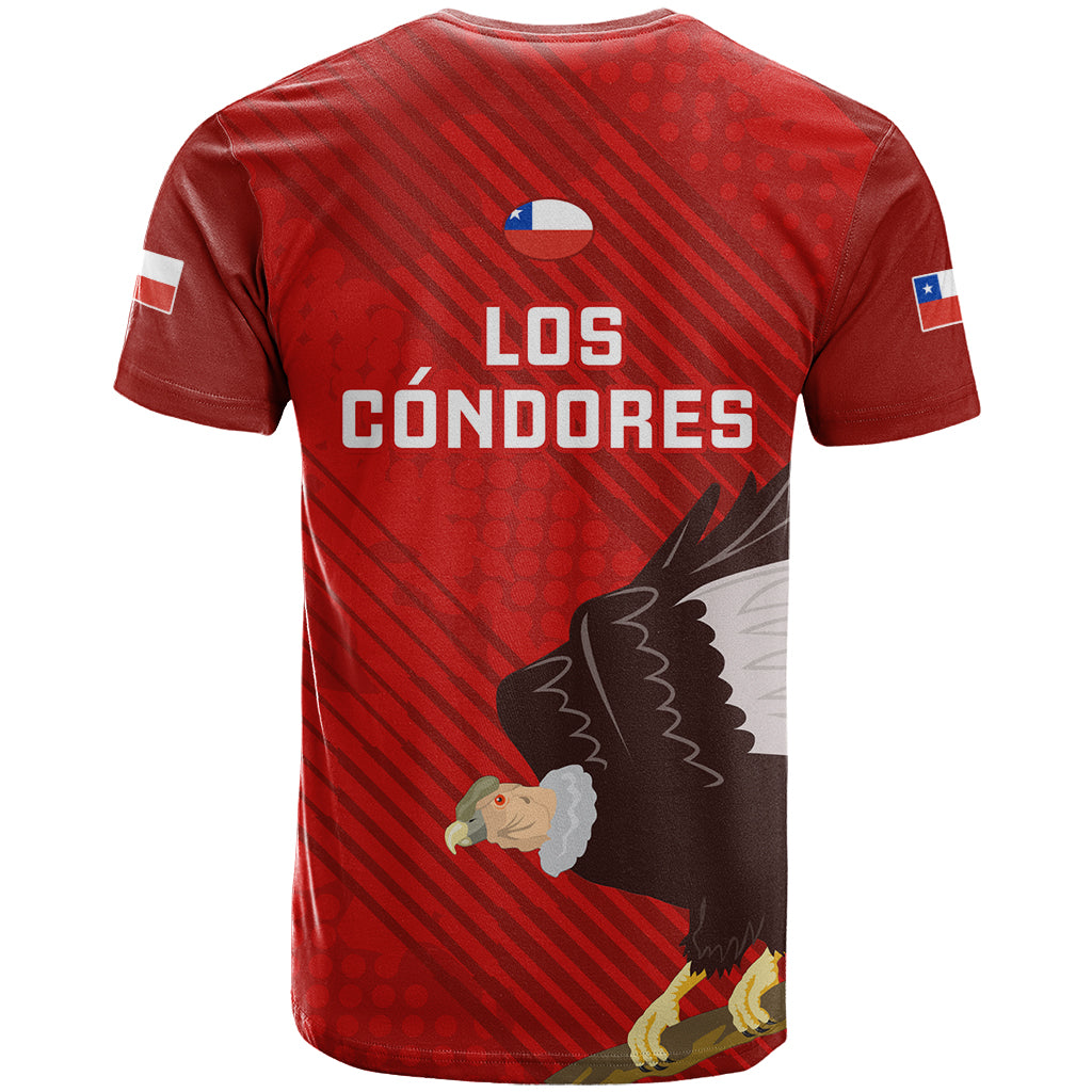 Chile Rugby T Shirt 2023 Los Condores World Cup - Wonder Print Shop