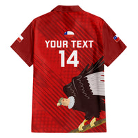 Custom Chile Rugby Family Matching Long Sleeve Bodycon Dress and Hawaiian Shirt 2023 Los Condores Grunge Style - Wonder Print Shop