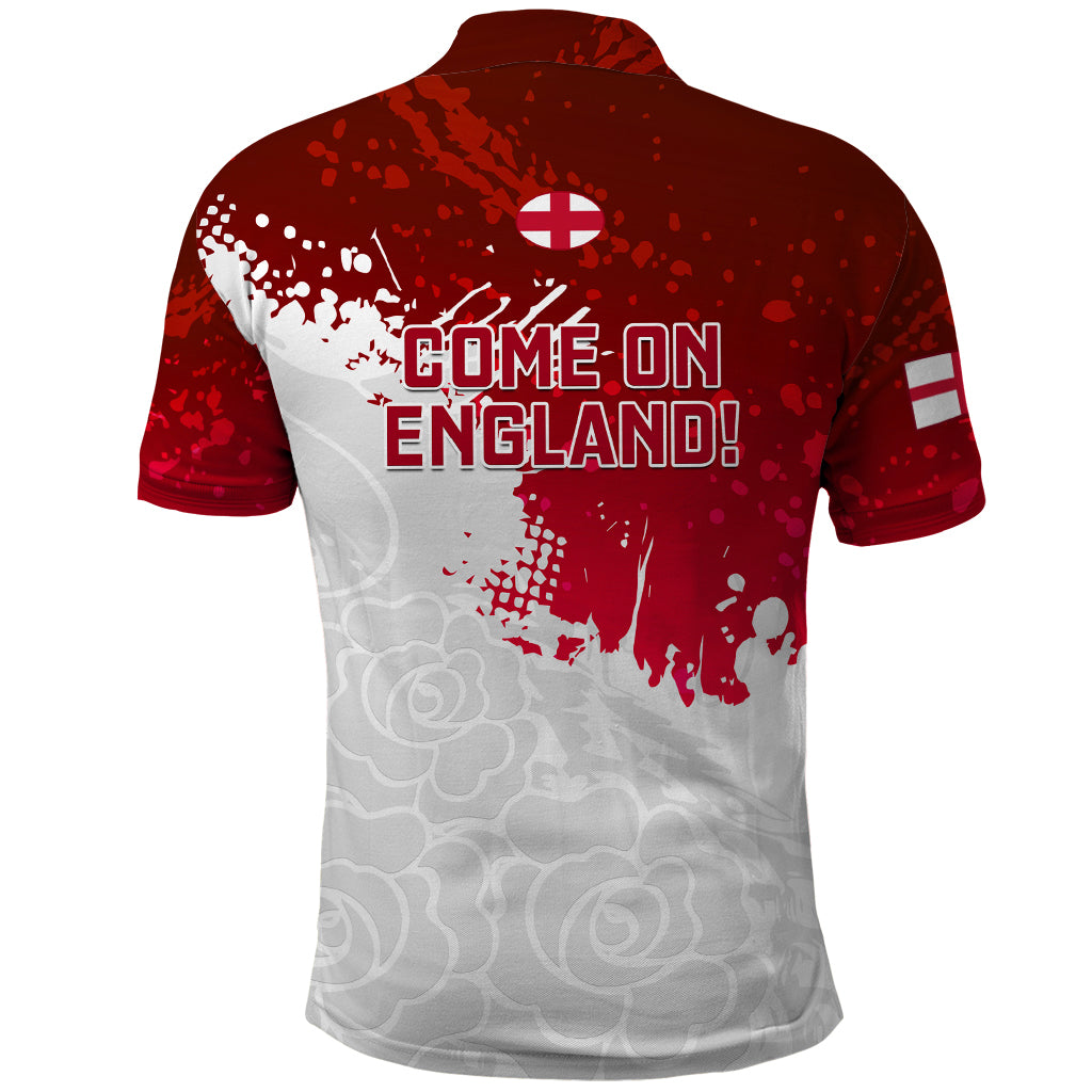 England Rugby Polo Shirt 2023 Go Champions World Cup - Wonder Print Shop
