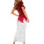 England Rugby Short Sleeve Bodycon Dress 2023 Go Champions World Cup Red Rose - Wonder Print Shop