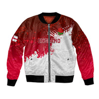 Custom England Rugby Bomber Jacket 2023 Go Champions World Cup Red Rose - Wonder Print Shop