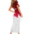 Custom England Rugby Short Sleeve Bodycon Dress 2023 Go Champions World Cup Red Rose - Wonder Print Shop