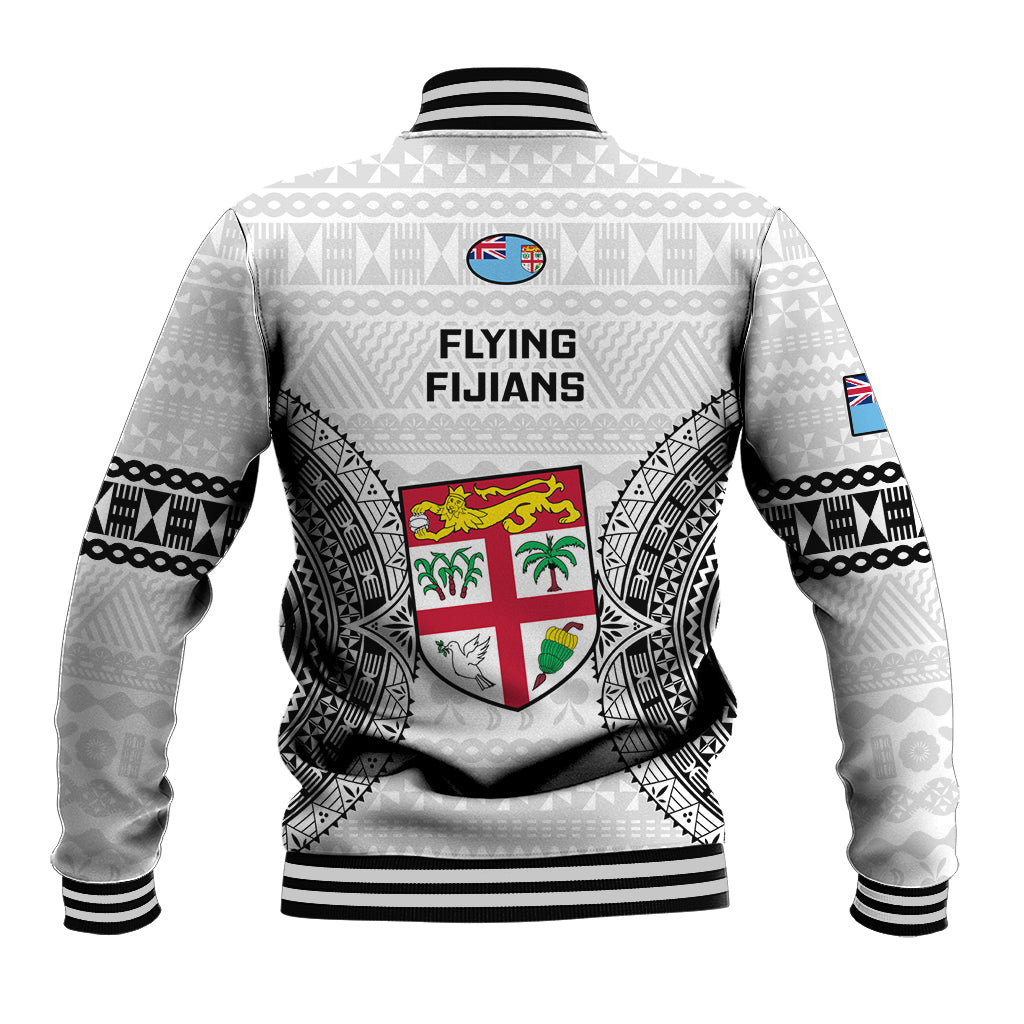 Fiji Rugby Baseball Jacket 2023 Go Champions World Cup Fijian Tapa Pattern - Wonder Print Shop