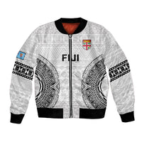 Fiji Rugby Bomber Jacket 2023 Go Champions World Cup Fijian Tapa Pattern - Wonder Print Shop