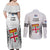 Fiji Rugby Couples Matching Off Shoulder Maxi Dress and Long Sleeve Button Shirts 2023 Go Champions World Cup Fijian Tapa Pattern - Wonder Print Shop