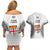 Fiji Rugby Couples Matching Off Shoulder Short Dress and Hawaiian Shirt 2023 Go Champions World Cup Fijian Tapa Pattern - Wonder Print Shop